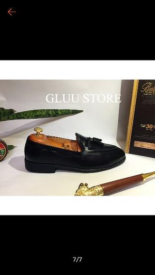 Giầy lười nam da bò thật