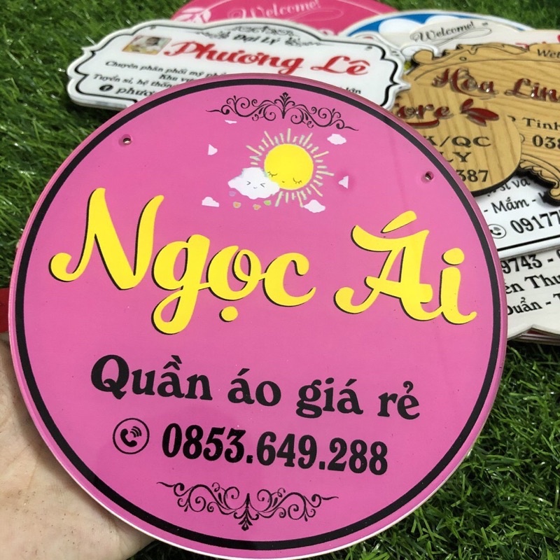 Bảng Hiệu Mica In Theo Yêu Cầu