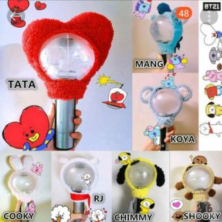 Bọc mũ áo case  cho lightstick BTS Bomb (sẵn)