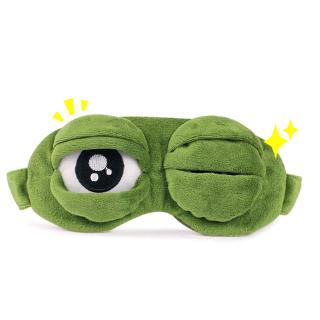 Mặt nạ che mắt hình ếch 3D cho đi ngủ