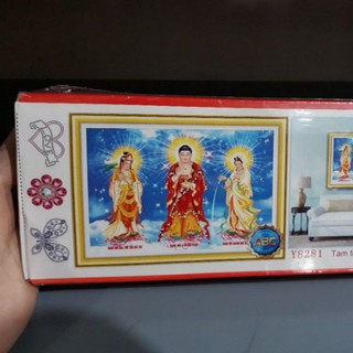 Tranh đính đá Tâm Thế Phật Y8281 (90*68) chưa đính