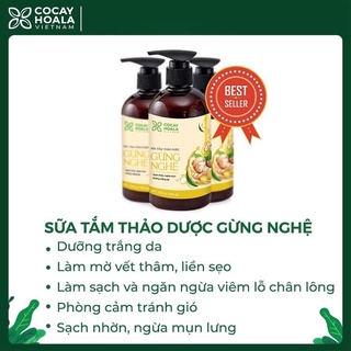Sữa tắm gừng nghệ 300ml