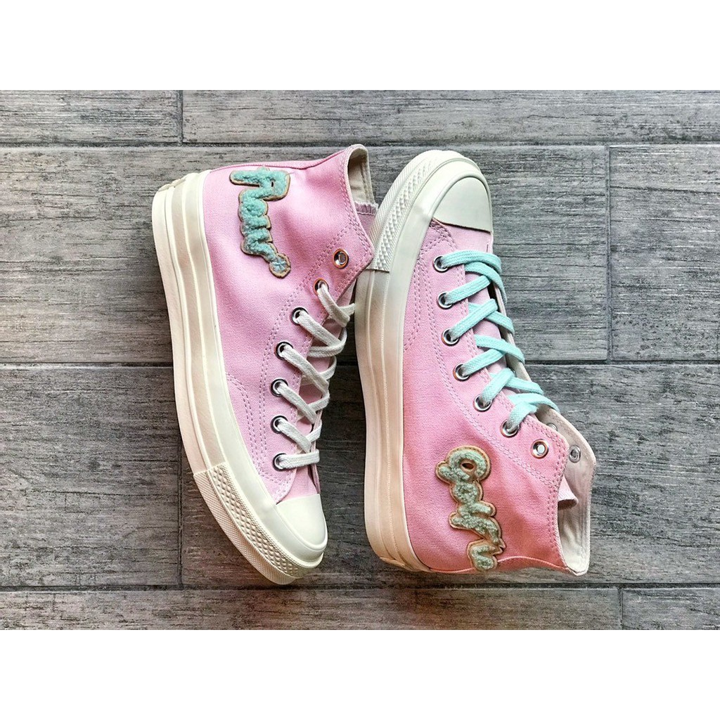 【kai】Golf le Fleur Chuck 70 Sakura hoa loạt phiên bản giới hạn giữa giày vải cao cấp 167478C