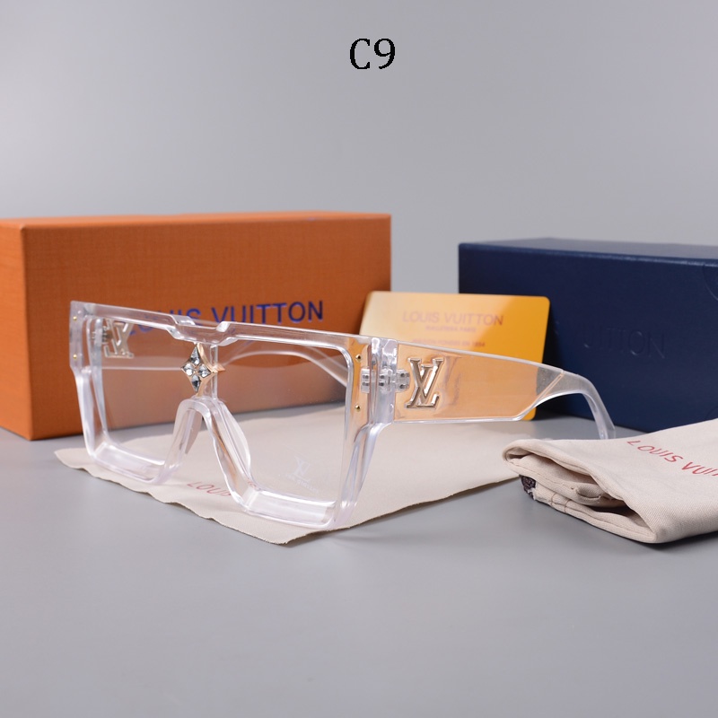 LOUIS VUITTON Kính Mát Chống Tia Uv400 Họa Tiết LV Sang Trọng Thời Trang Cao Cấp Cho Nam Nữ uv400