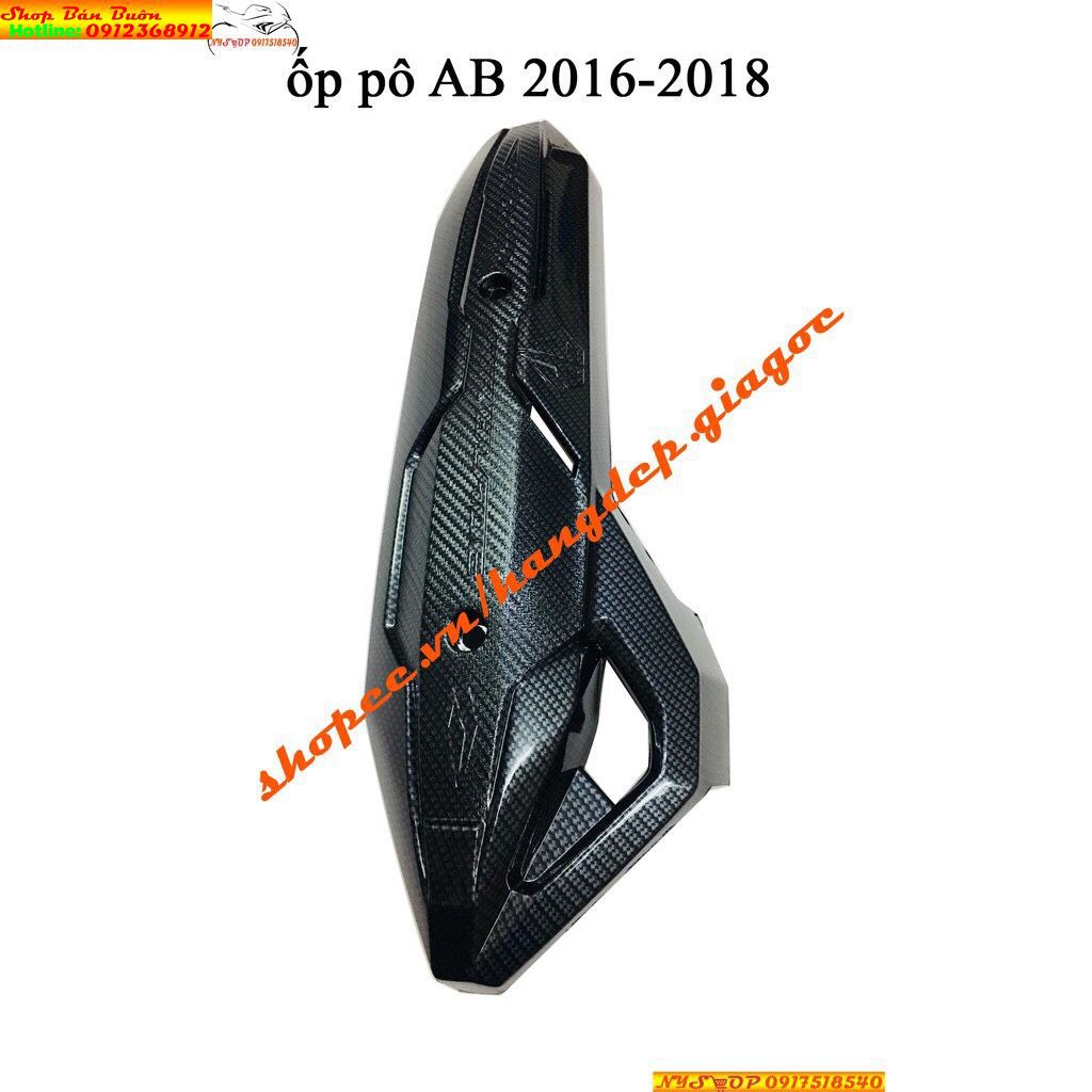 Ốp bô các bon lắp sh 2012-2016, ab, lead, vision carbon