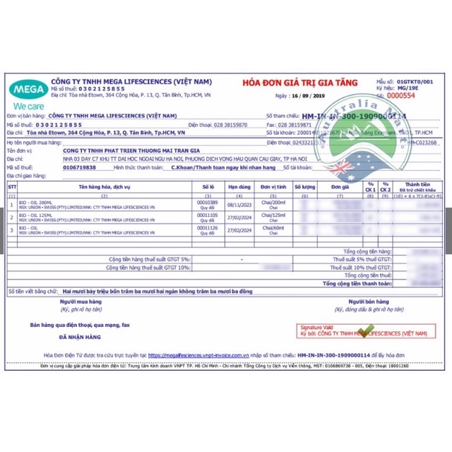 Tinh dầu giảm rạn, nứt và sẹo Bio Oil 60ml/125ml/200ml