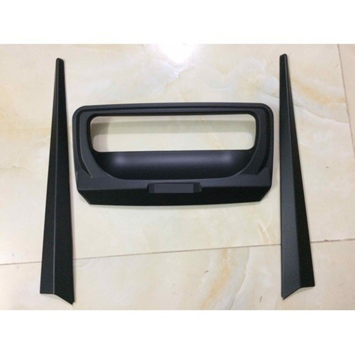 Trọn bộ ốp tay cốp và hõm cốp xe Ford ranger 2015-2019, Ốp tay nắm thùng sau Ford Ranger, Ốp hõm cốp đen