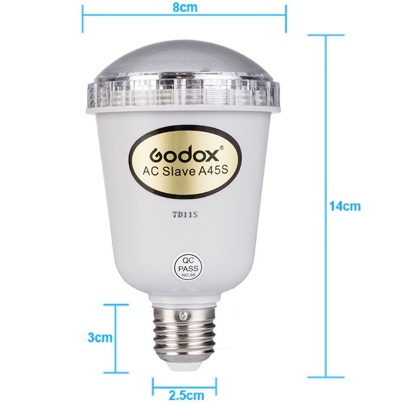 Đèn Flash Hỗ Trợ Chụp Ảnh Godox A45S 5600K Cho E27