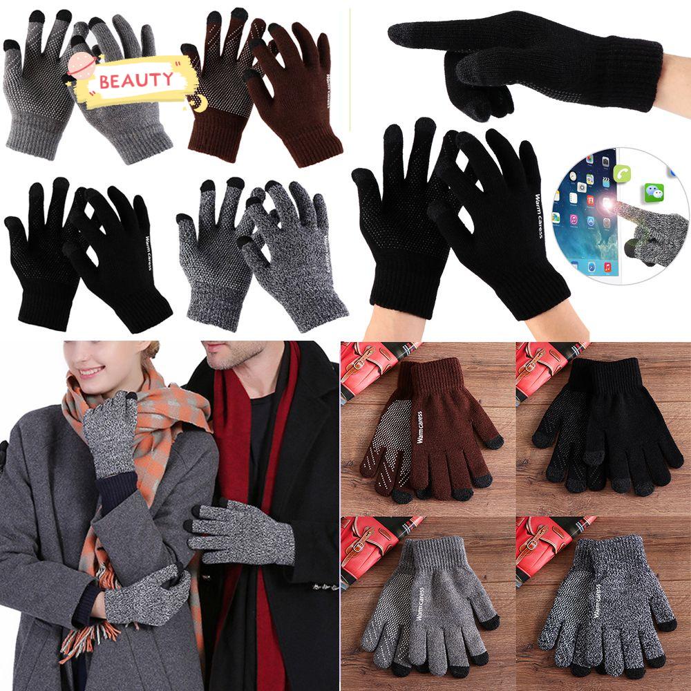 Găng Tay Len Giữ Ấm Cảm Ứng