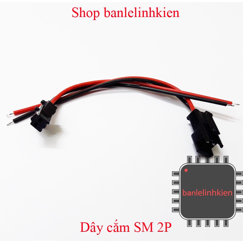 Dây nối SM 2P có lẫy