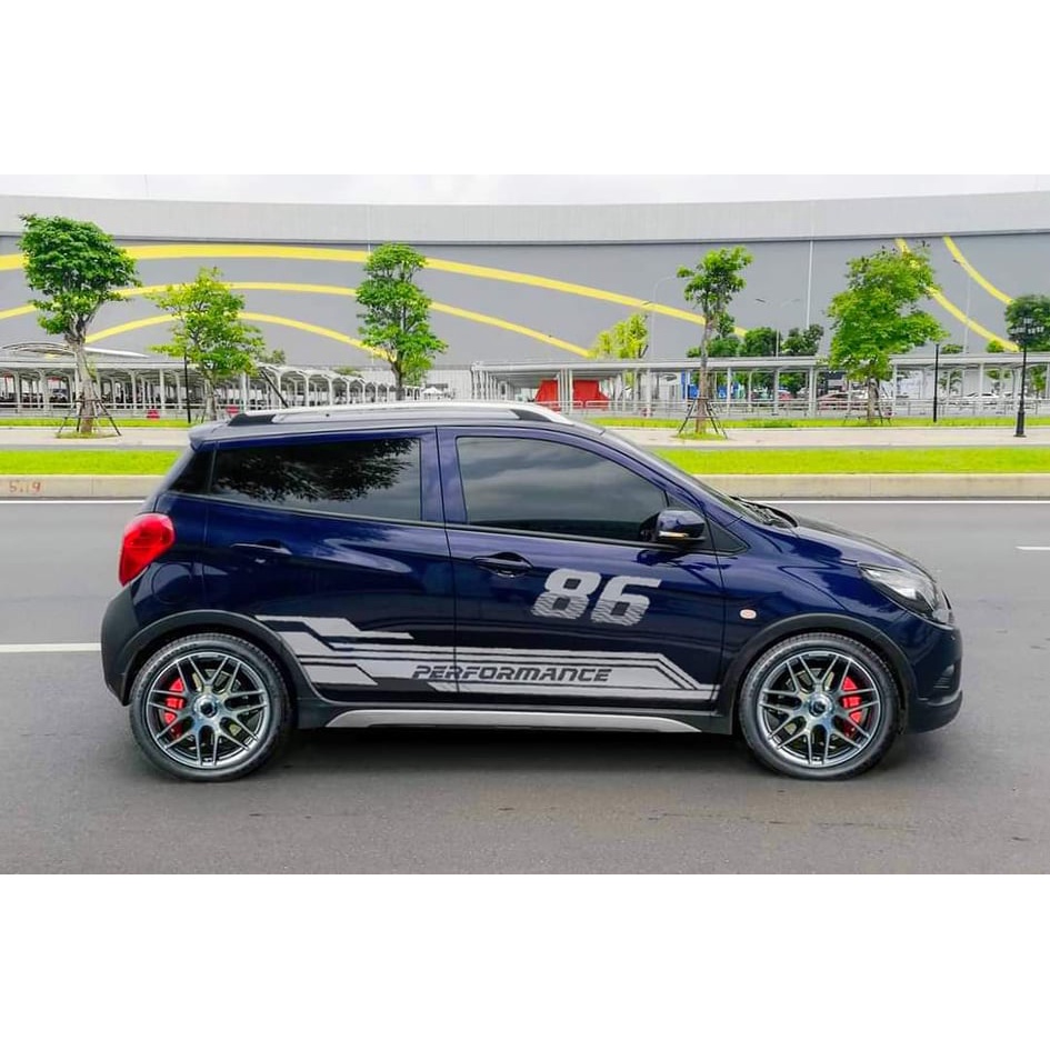 Decal dán thể thao xe Fadil 86 đẹp