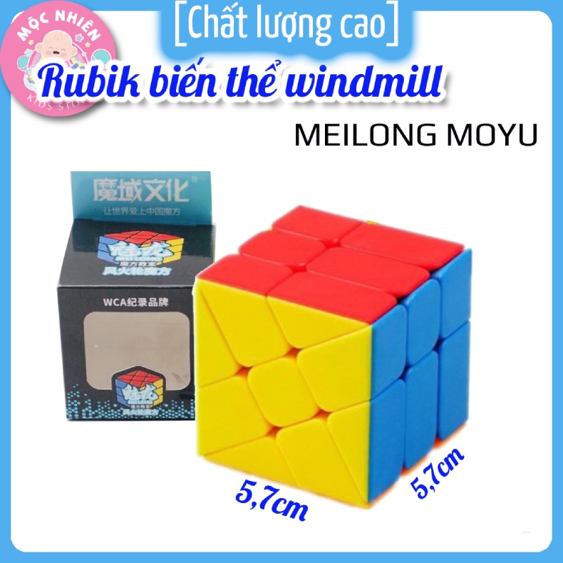 Rubik 3x3 2x2 4x4 Windmill Pyraminx Mastermorphix Moyu Meilong Stickerless