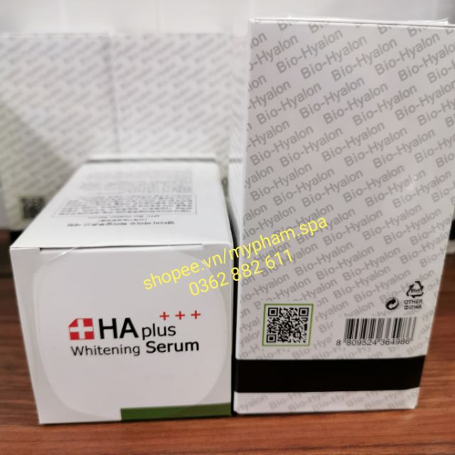 HA PLUS Whitening SERUM (Bio-Hyalon) - SERUM CẤP ẨM, TRẮNG SÁNG DA