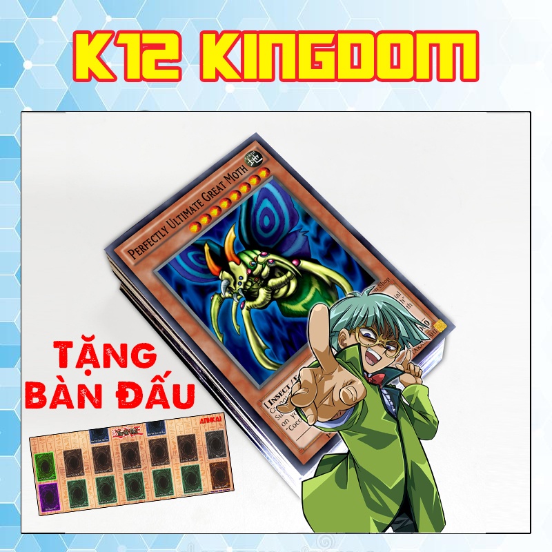 Bài Yugioh ❤️FREESHIP❤️ Thẻ bài Yugioh Sâu Bọ Haga deck 40 lá