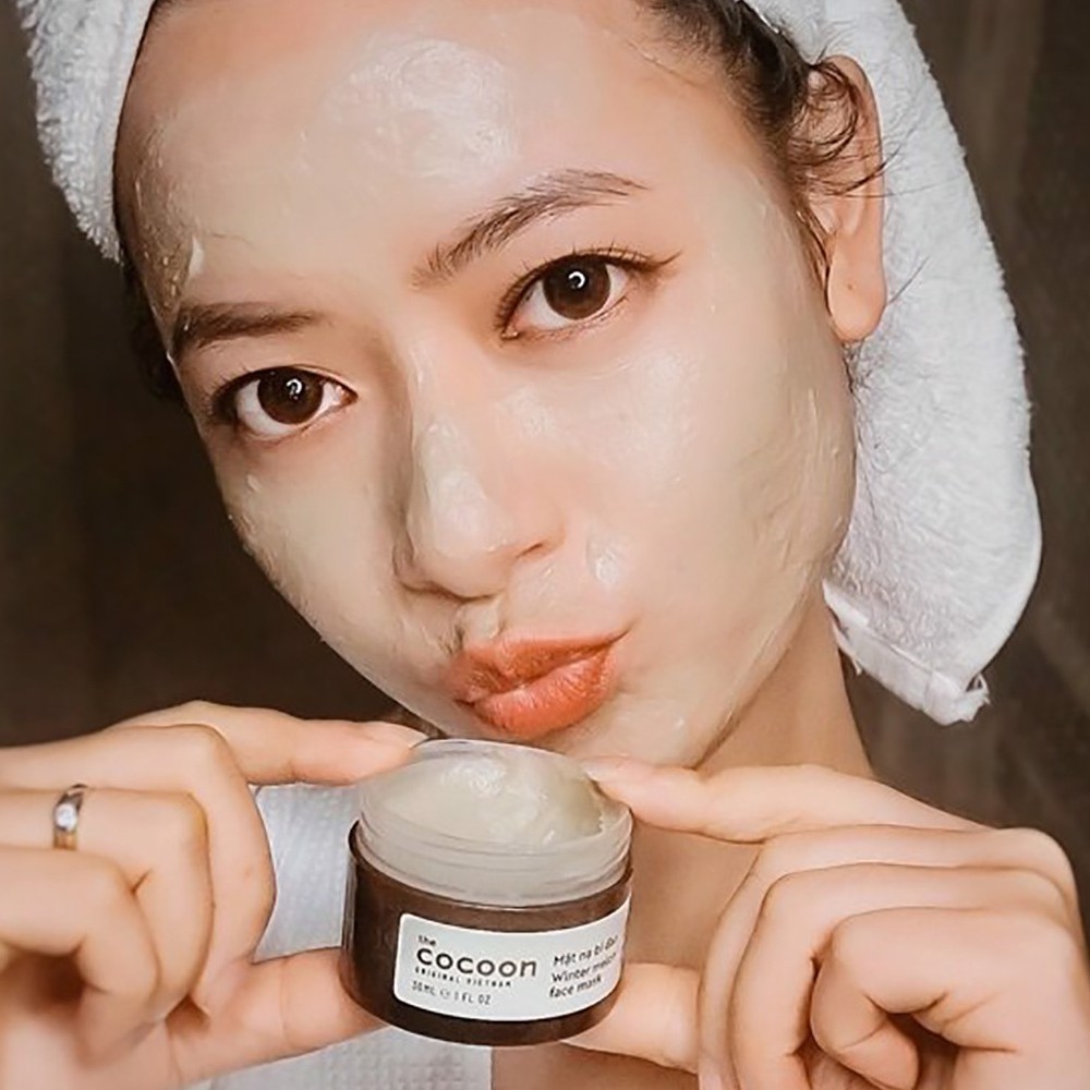 Mặt Nạ Cấp Ẩm Sâu Bí Đao The Cocoon Winter Melon Face Mask