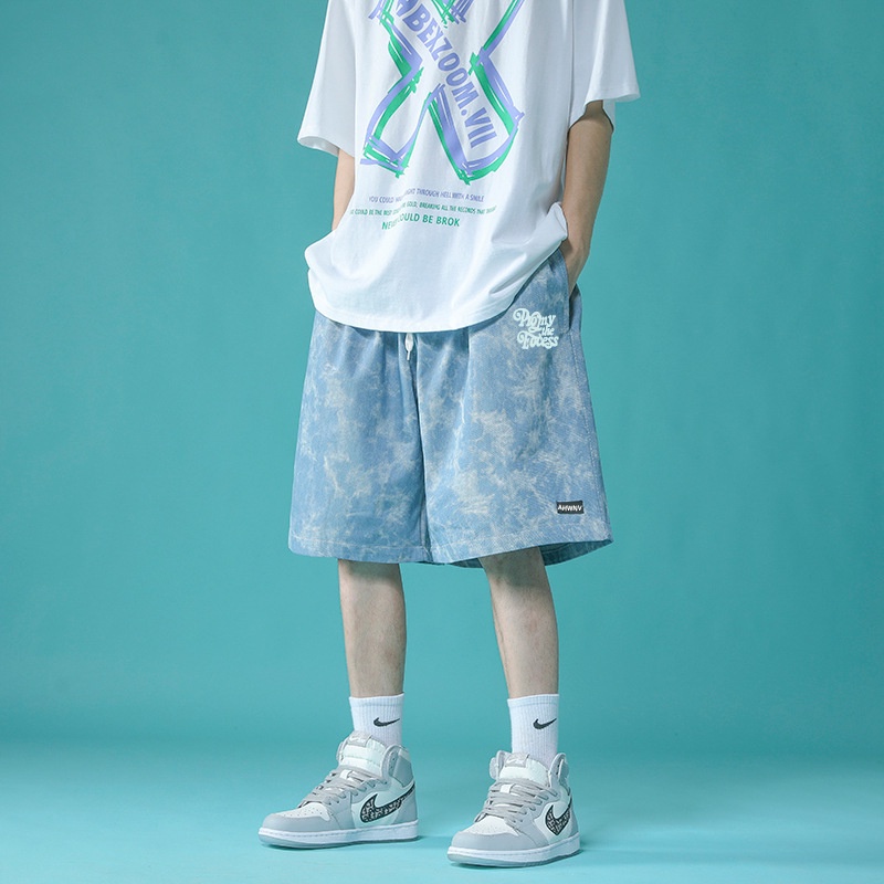 Quần short nam vải nỉ polyster co giãn, mềm mịn, thoải mái phong cách hàn quốc K236