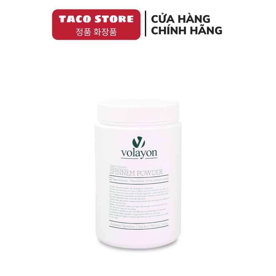 Mặt Nạ Tảo Xoắn Volayon Spinnem Powder Hàn Quốc