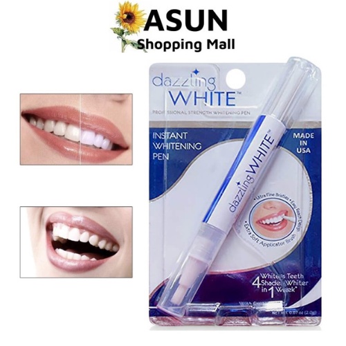 Bút Tẩy Trắng Răng Dazzling White Tẩy Sạch Vệt Ố Vàng, Cho Hàm Răng Trắng Sáng 2g