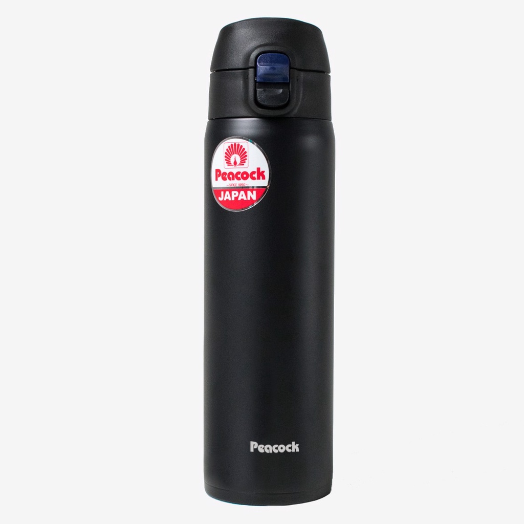 Bình giữ nhiệt Peacock WMY-55-550ml nắp bấm tiện lợi 3 màu đẹp mới
