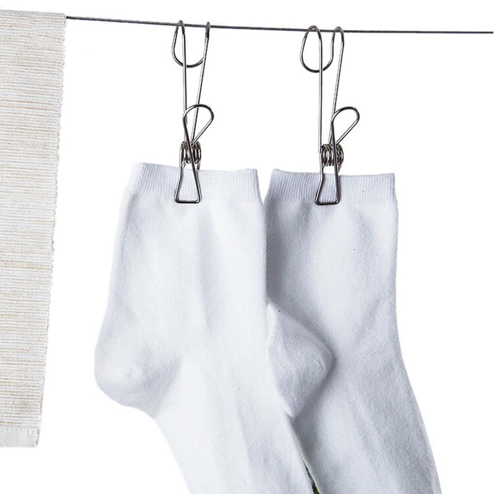 Set 10 / 20 Kẹp Phơi Quần Áo Chống Gió Tiện Dụng