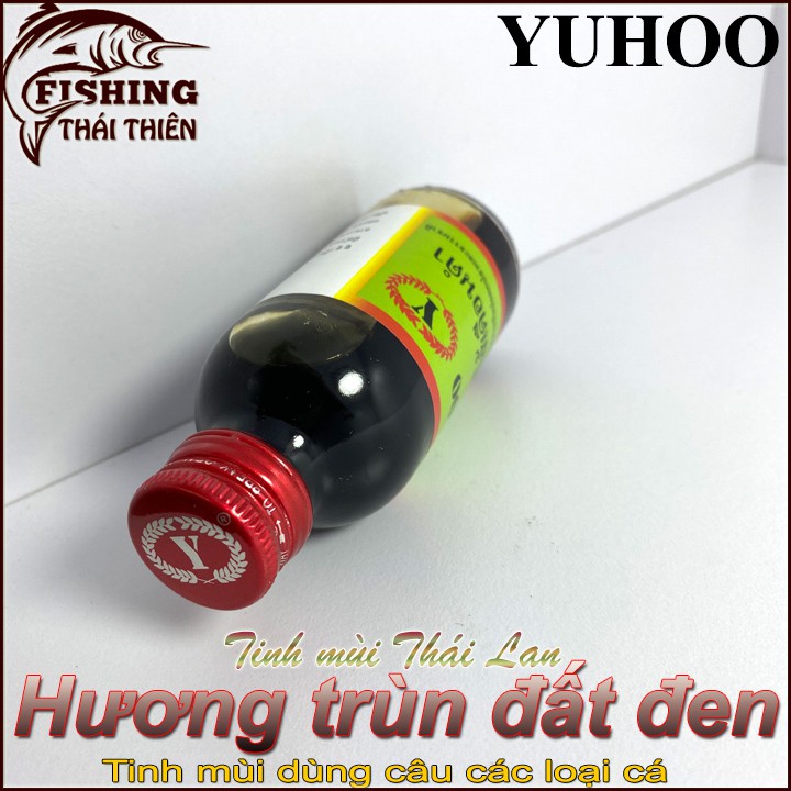 Tinh mùi câu cá Yuhoo Thái Lan ( Hương trùn đất đen M26 ) câu các loại cá