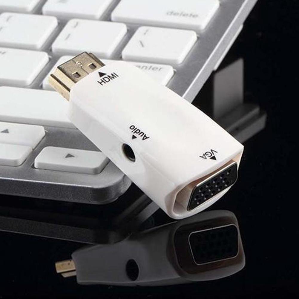 Bộ Chuyển Đổi Hdmi Sang Vga Hd 1080p Audio 3.5 mm I9D1