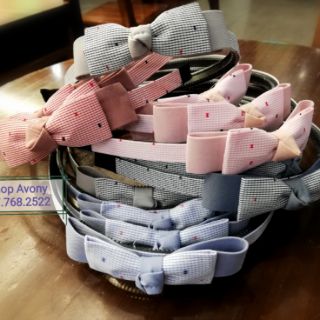 Cài tóc đính nơ vải - pb2