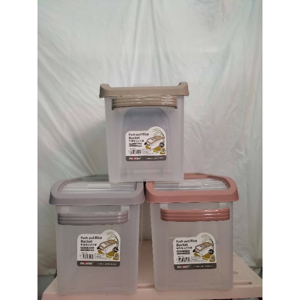 Thùng nhựa đựng gạo thông minh 10kg đa năng đựng ngũ cốc có bánh xe,thùng đựng gạo 15kg