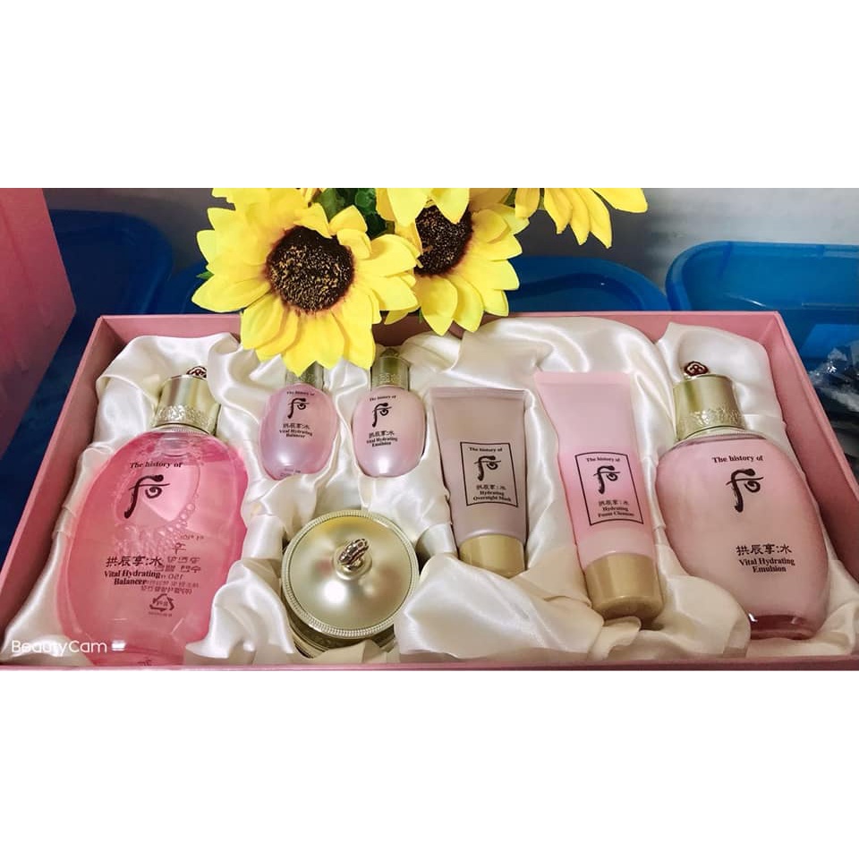 SET WHOO HỒNG DƯỠNG ẨM TRẮNG HỒNG SOO YEON SPECIAL SET