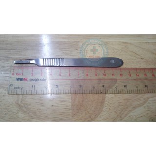 Cán Dao Mổ inox (số 3)