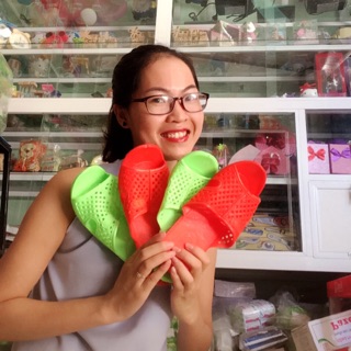 Combo dép tổ ong nhiều màu