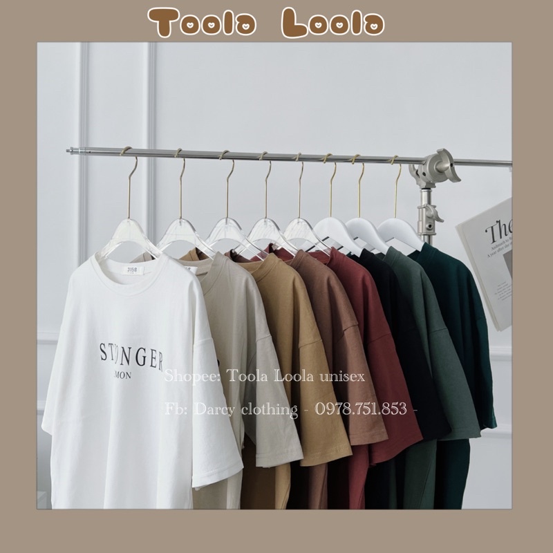 Áo Thun Stronger Chất Dày Cotton Khô- Phông quảng châu cao cấp- oversize - áo thun nam nữ
