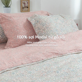 <SIÊU MỊN> Bộ ga chun chần Everon MDSM 2202 (1 ga chun chần + 02 vỏ gối 45cmx65cm)