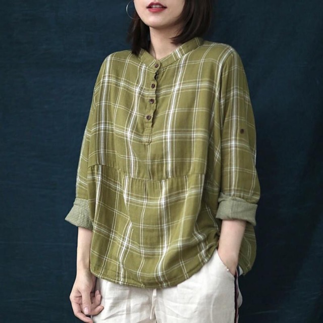 Áo sơ mi kẻ VH002