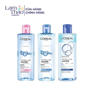 [CÓ SẴN] Nước Tẩy Trang Dưỡng Ẩm L'oréal Micellar Water 3-In-1
