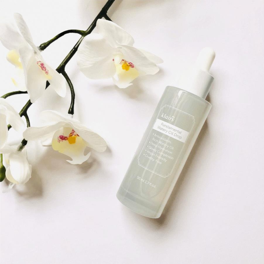 Tinh Chất Dưỡng Da Chống Lão Hoá, Dưỡng Ẩm Sâu Klairs Fundamental Watery Oil Drop 50ml - Miss Xinh