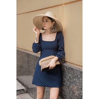 AMBER - Đầm chấm bị Polka Dot