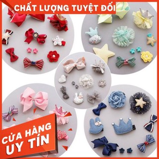 SÉT KẸP TÓC 10 MÓN CHO BÉ GÁI -CỰC XINH [Siêu khuyến mại]