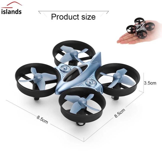 XK Q808 2.4G 6-Axis Gyro Mini Ducted Drone Altitude Hold 360° Flip Headless Mode RC Quadcopter for