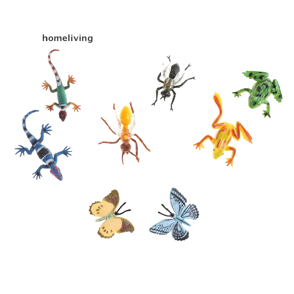 Set 12 Mô Hình Côn Trùng Bằng Nhựa Đồ Chơi Cho Bé