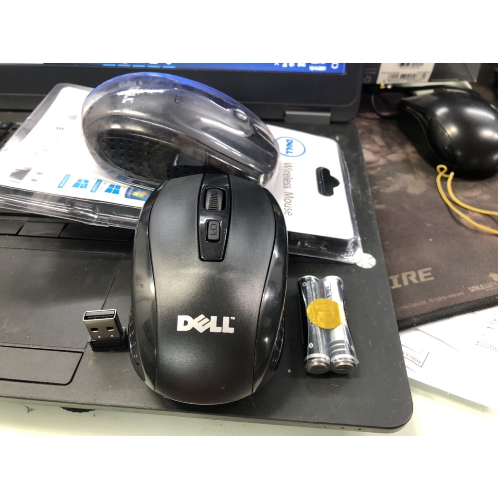 Chuột máy tính không dây DELL- Lướt Nhẹ Êm Ái, Cầm Vừa Tay, Bảo Hành 6 Tháng