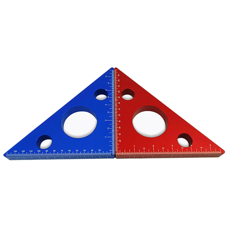 Thước Đo Góc 45 Độ Bằng Hợp Kim Nhôm Chất Lượng Cao