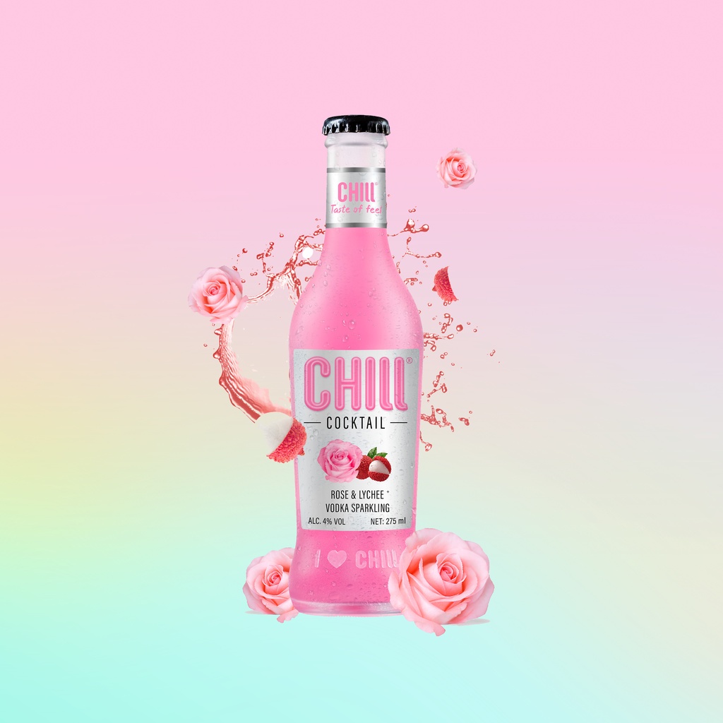 Thùng 6 chai Chill Cocktail Original mix vị 275ml/chai