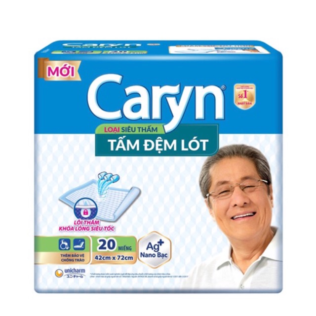 TẤM ĐỆM LÓT CARYN L20 (1 gói 20 miếng)