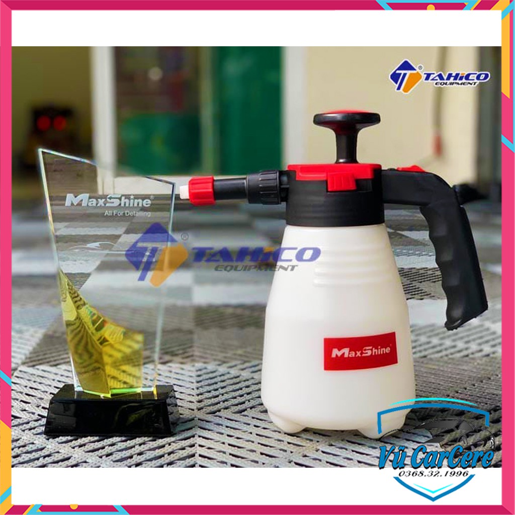 BÌNH PHUN BỌT TUYẾT CẦM TAY MAXSHINE 1,5L PUMP FOAM SPRAYER SFS001