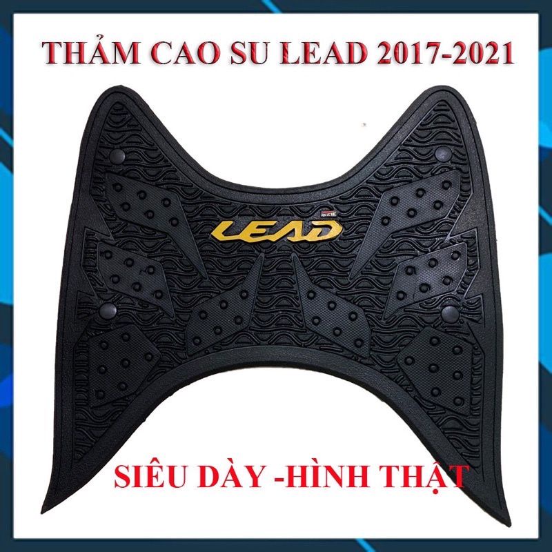 THẢM LÓT CHÂN CAO SU LEAD 2017- 2021 HÀNG DÀY