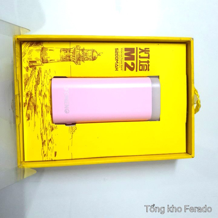 pin sạc dự phòng foneng M2 5200 mah ( CHÍNH HÃNG )