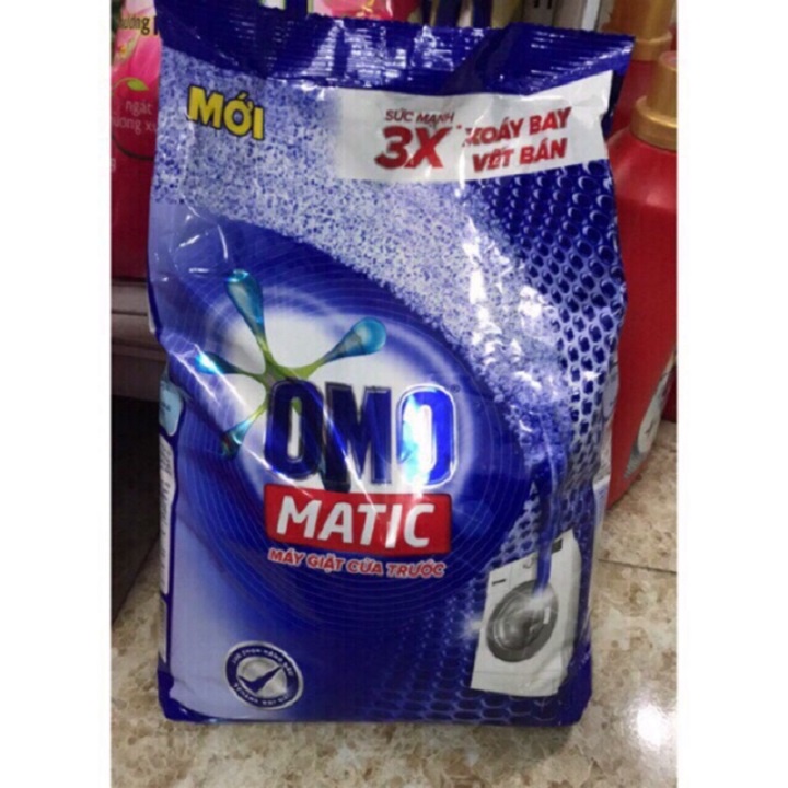 [HCM]BỘT GIẶT OMO MATIC 6KG CHO MÁY GIẶT CỬA TRƯỚC