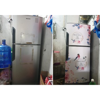 Miếng dán tủ lạnh mẫu 9 (tủ cao 1,3-1,4-1,5m)