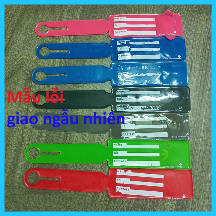 HCM - Thẻ hành lý hình thú dễ thương nhỏ gòn